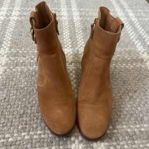 Tory Burch Marsden Suede Leather Ankle Boots size 7